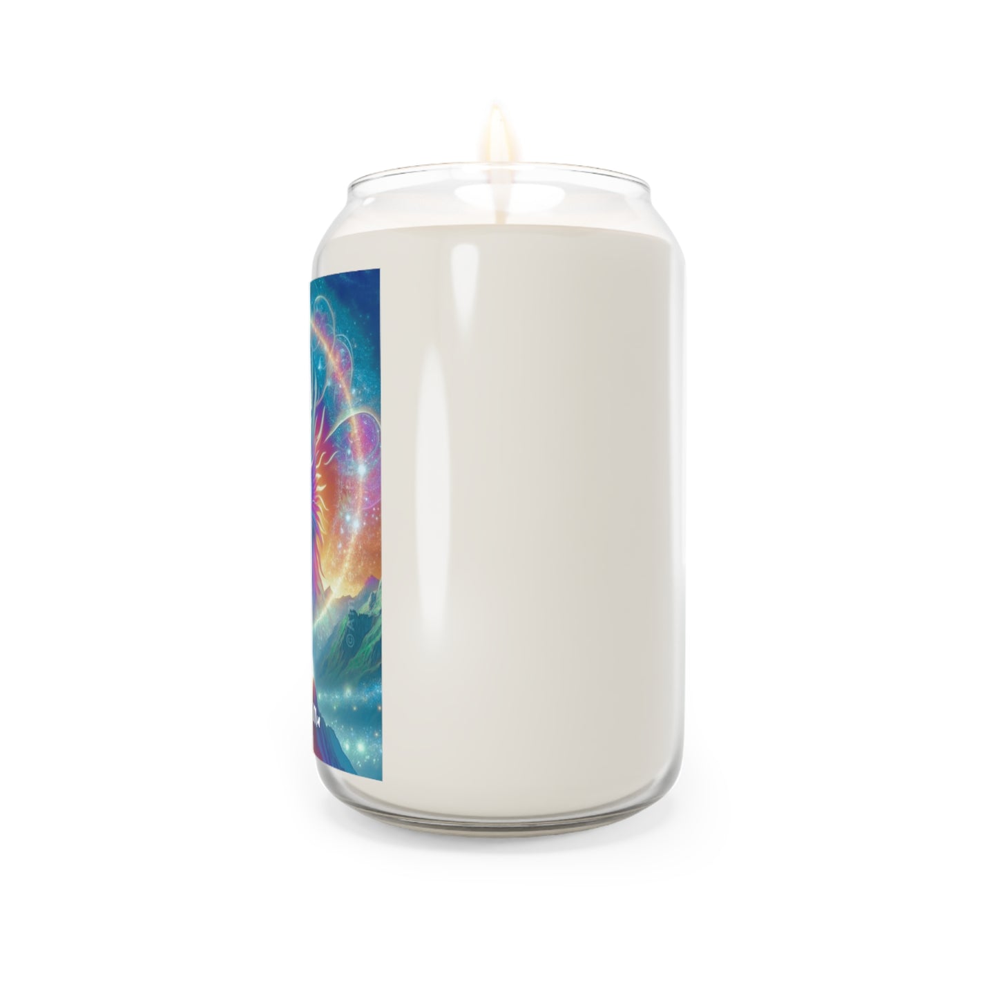 Lemurian Dragon Candle, Magical Gifts for Dragon Lovers, burns 70-80 hrs