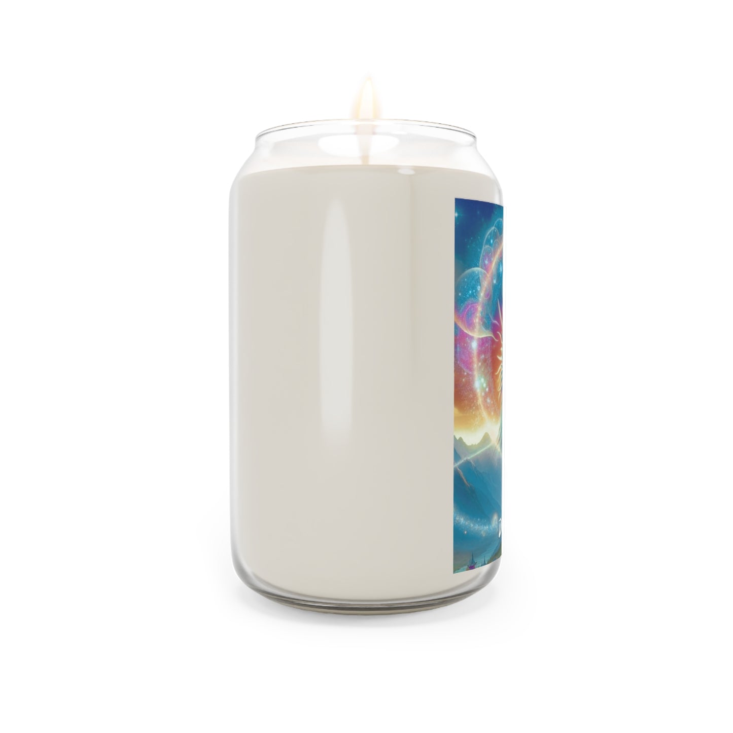 Lemurian Dragon Candle, Magical Gifts for Dragon Lovers, burns 70-80 hrs