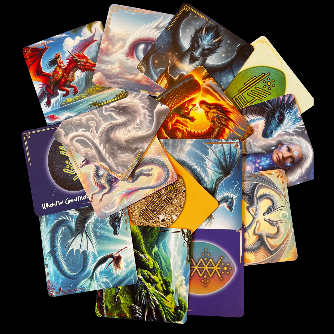 Dragons of Mu Oracle Cards