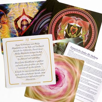 Lemurische Codes für Heilung Aktivierungskarten – German