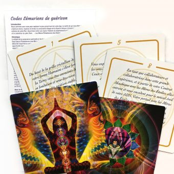 Le set de carte des codes Lémuriens de guérison – Français